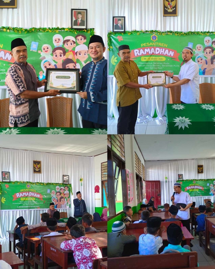 Dosen PAI UNIMUDA Sorong Isi Materi Pesantren Ramadhan di SD Muhammadiyah Malawili