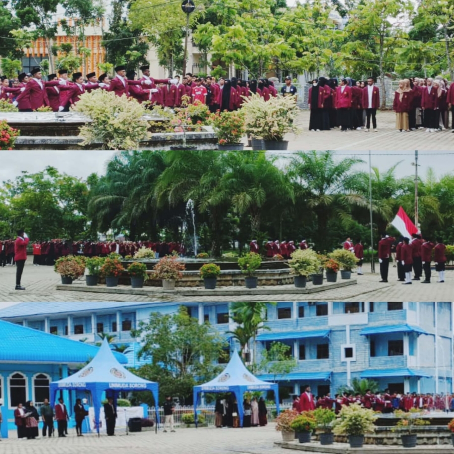 Memperingati Harlah Pancasila, Kampus UNIMUDA Sorong Menggelar Upacara Bendera