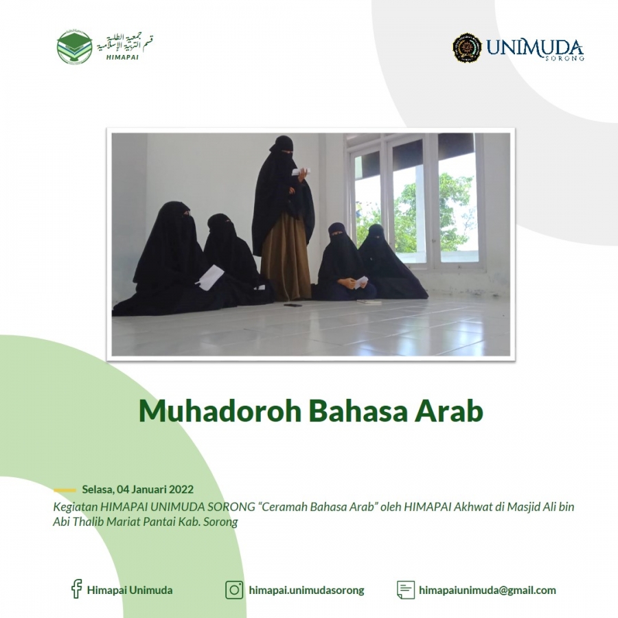 Muhadhoroh Bahasa Arab oleh HIMAPAI khusus Akhwat