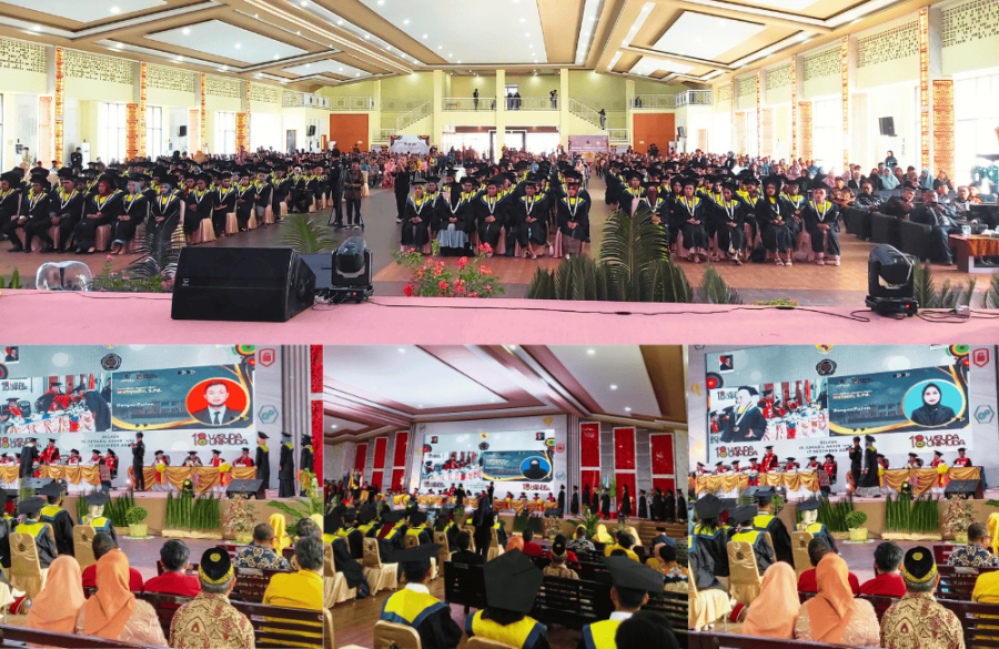 Sidang Terbuka Senat UNIMUDA Sorong: Wisuda Sarjana Angkatan XVIII, 248 Wisudawan Diwisuda