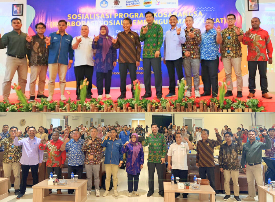 Sosialisasi Program Kosabangsa (Kolaborasi Sosial Membangun Masyarakat)