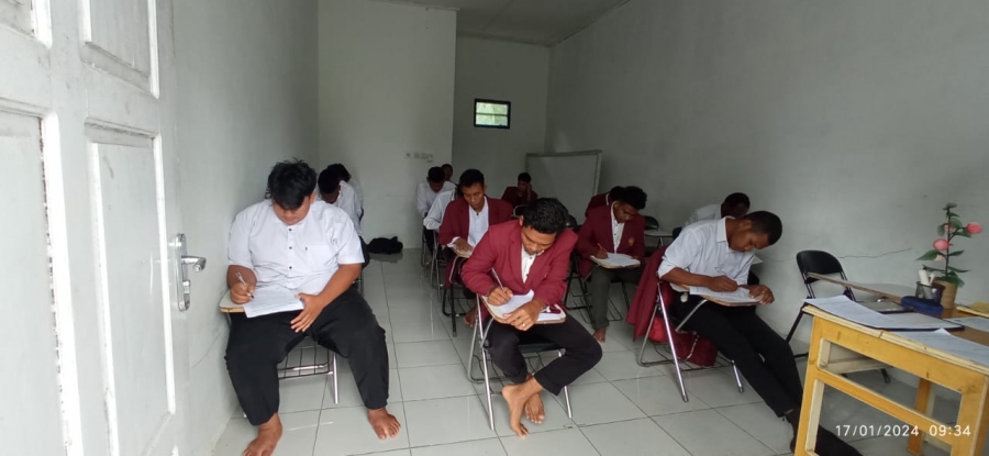 Ujian Akhir semester Mahasiswa PAI Tahun Akademik Ganjil 2023/2024