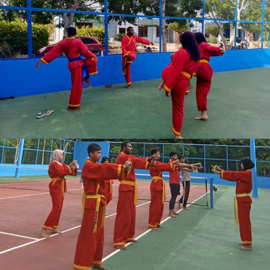 UKM Tapak Suci, Mahasiswa PAI Ikuti Latihan Rutin